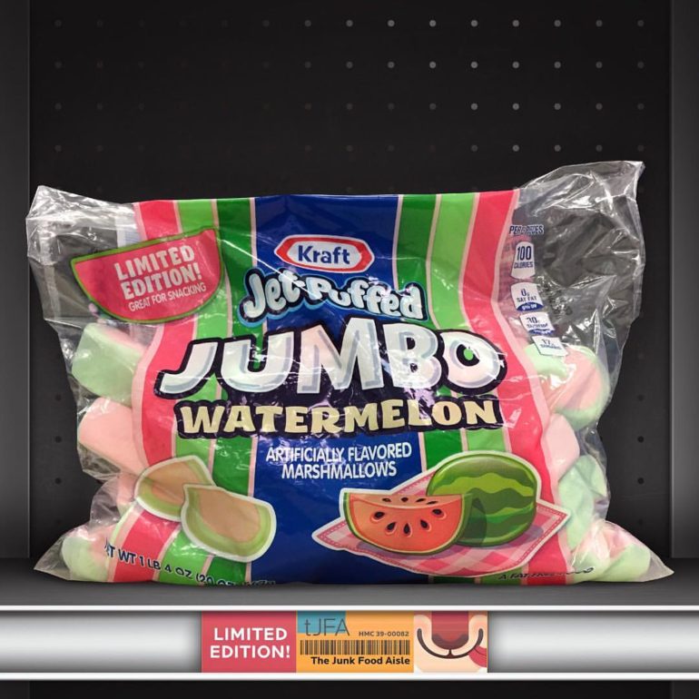 Kraft Jet-Puffed Jumbo Watermelon Marshmallows