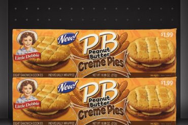 Little Debbie Peanut Butter Creme Pies