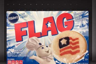 Pillsbury Flag Sugar Cookies