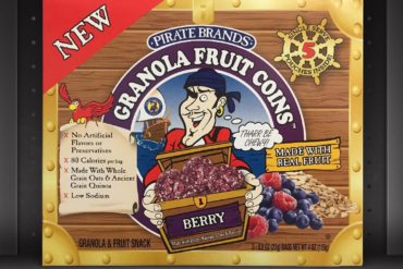 Pirate Brands Berry Granola Fruit Coins