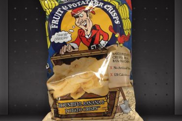 Pirate Brands Fruit & Potatarr Crisps: Bountiful Banana