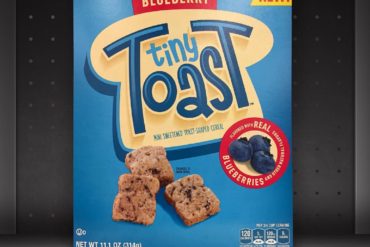 Blueberry Tiny Toast Cereal