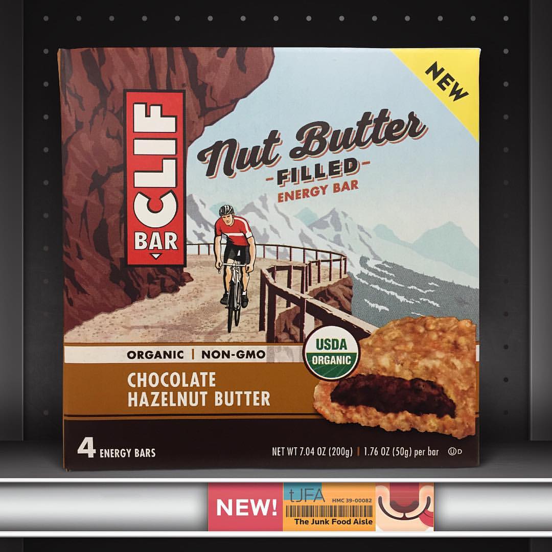 Clif Bar Nut Butter Filled Chocolate Hazelnut Butter Energy Bar - The Junk Food Aisle