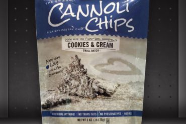 Cookies & Cream Cannoli Chips
