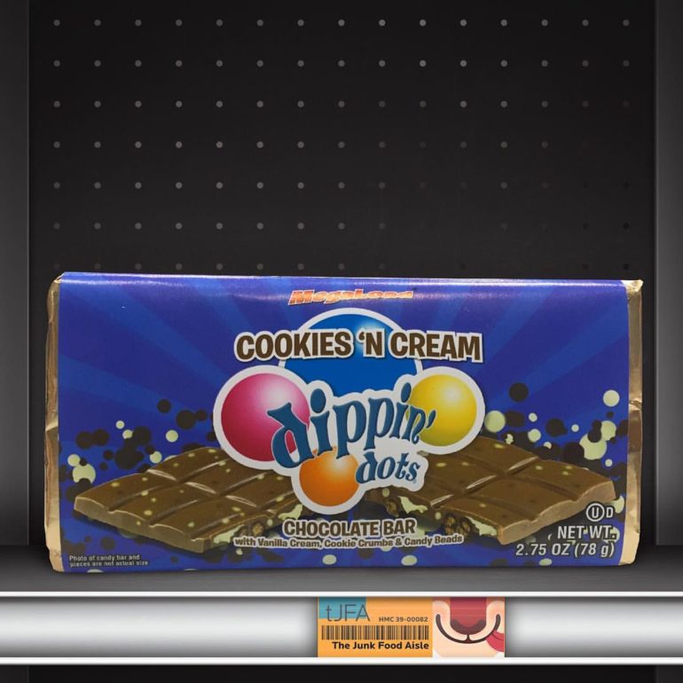 Dippin’ Dots Cookies ‘N Cream Chocolate Bar