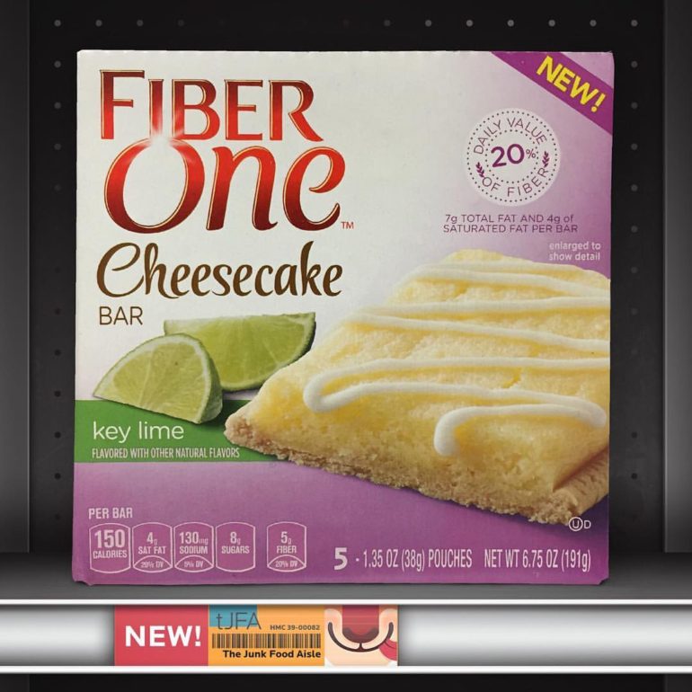 Fiber One Key Lime Cheesecake Bars