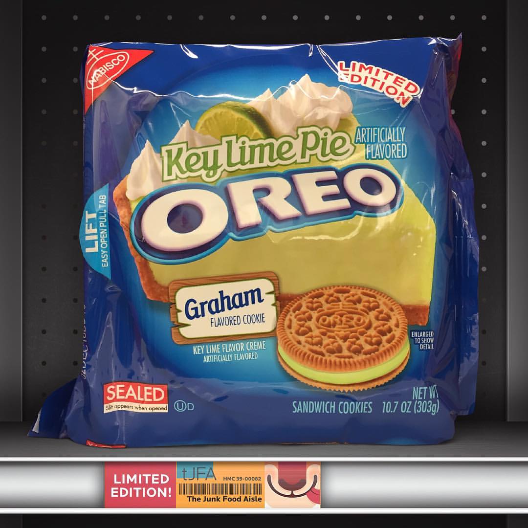 Key Lime Pie Oreo - The Junk Food Aisle