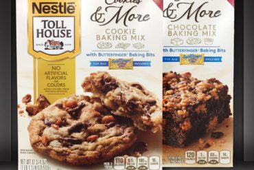 Nestle Toll House Cookie & Brownie Mix with Butterfingers Baking Bits