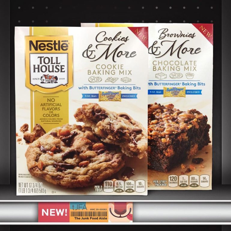 Nestle Toll House Cookie & Brownie Mix with Butterfingers Baking Bits