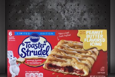 Peanut Butter & Strawberry Toaster Strudels