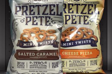 Pretzel Pete Mini Twists: Salted Caramel & Cheese Pizza