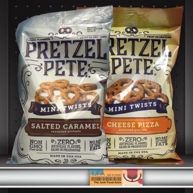 Pretzel Pete Mini Twists: Salted Caramel & Cheese Pizza