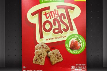 Strawberry Tiny Toast Cereal