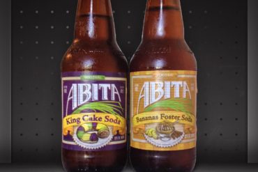 Abita King Cake and Banana Fosters Sodas