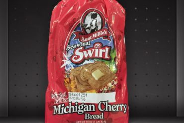 Aunt Millie’s Seasonal Swirl Michigan Cherry Bread