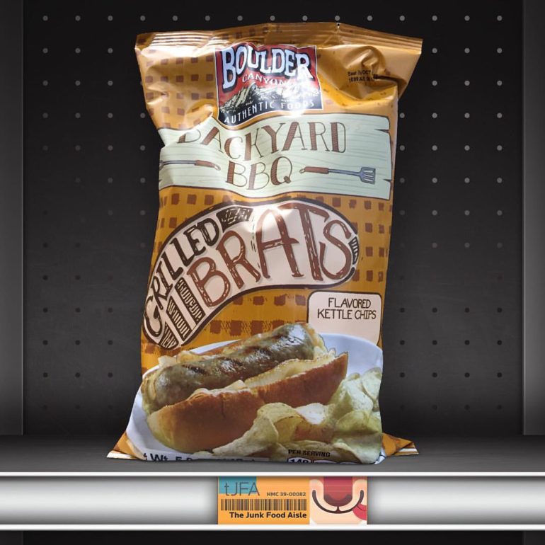 Boulder Canyon Backyard BBQ Grilled Brat Kettle Chips