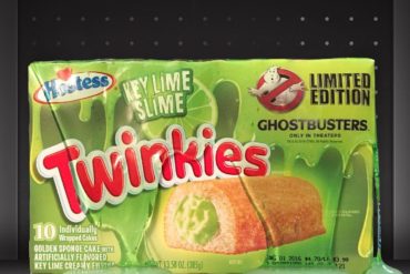 Ghostbusters Key Lime Slime Twinkies