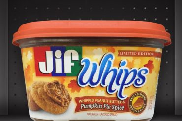 Jif Whips: Whipped Peanut Butter & Pumpkin Pie Spice