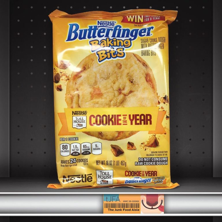 Nestle Toll House Butterfinger Baking Bits Cookies
