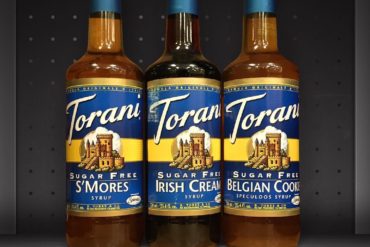 Torani Sugar Free S'mores, Irish Cream, and Belgian Cookie Speculoos Flavoring Syrups