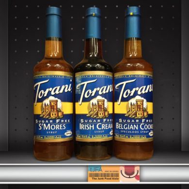 Torani Sugar Free S'mores, Irish Cream, and Belgian Cookie Speculoos Flavoring Syrups