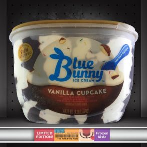 Vanilla Cupcake Blue Bunny Ice Cream