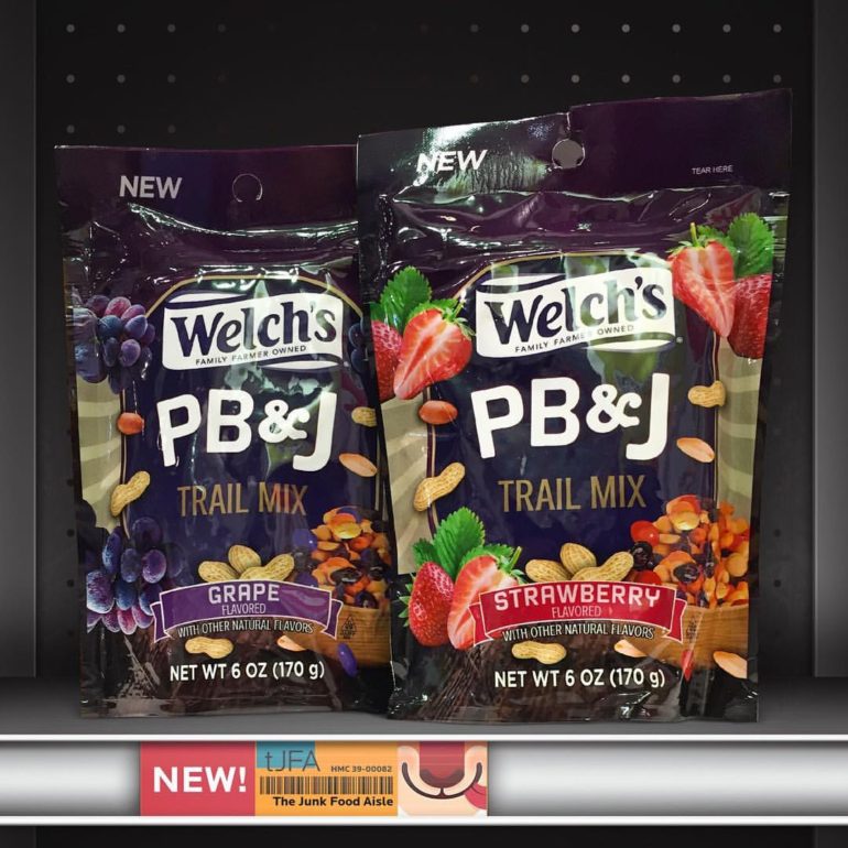 Welch’s Grape and Strawberry PB&J Trail Mixes