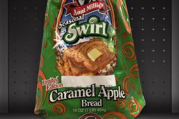 Aunt Millie’s Seasonal Swirl Caramel Apple Bread