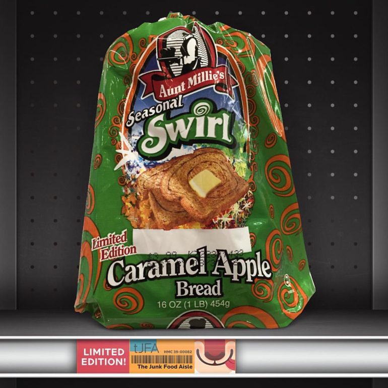 Aunt Millie’s Seasonal Swirl Caramel Apple Bread