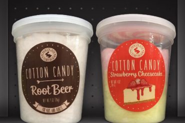 Chocolate Storybook Root Beer and Strawberry Cheesecake Cotton Candy