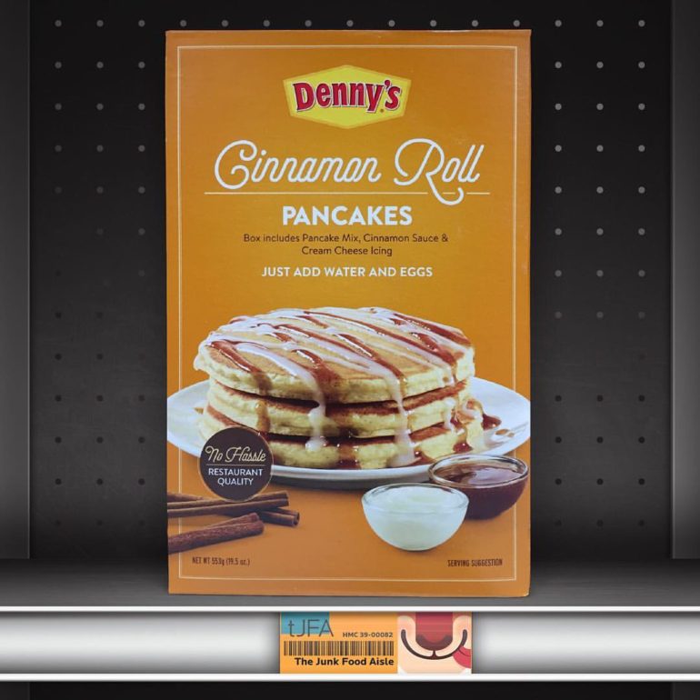 Denny’s Cinnamon Roll Pancake Mix