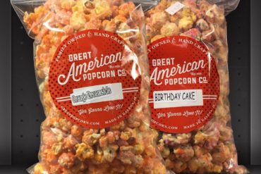 Great American Popcorn Co. Orange Dreamsicle & Birthday Cake Popcorn