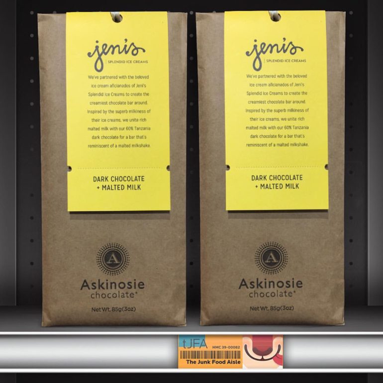 Jeni's & Askinosie Dark Chocolate + Malted Milk Bar