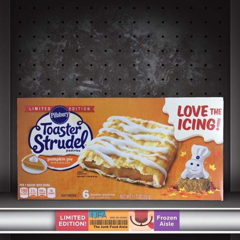 Pumpkin Pie Toaster Strudels