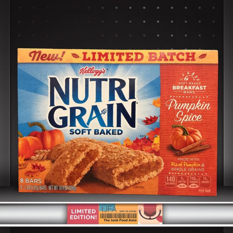 Pumpkin Spice Nutri-Grain Bars