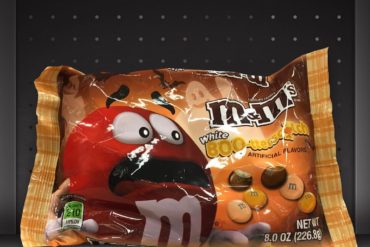 White Boo-tterscotch M&M’s