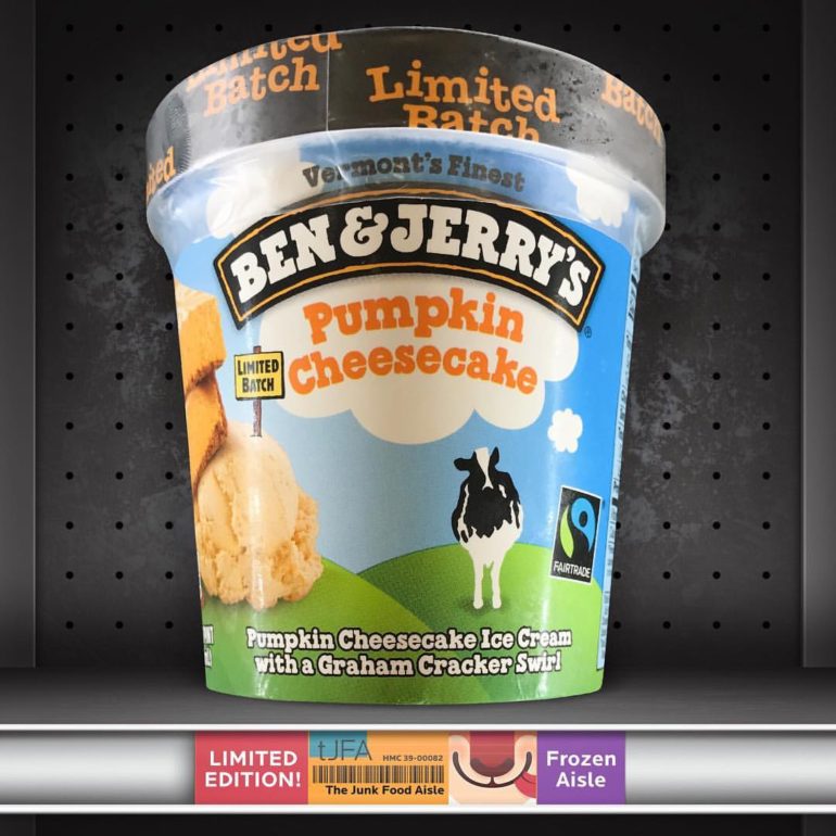 Ben & Jerry’s Pumpkin Cheesecake Ice Cream