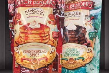 Birch Benders Gingerbread Spice & Double Chocolate Peppermint Pancake & Waffle Mix