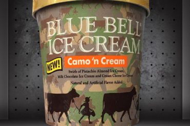 Blue Bell Ice Cream Camo ‘n Cream