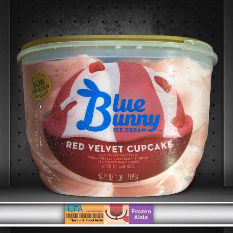 Blue Bunny Red Velvet Cupcake Ice Cream