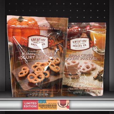 Creative Snacks Co. Pumpkin Spice & Apple Cider Yogurt Pretzels