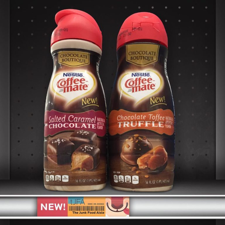 Nestle Coffee-mate Salted Caramel Chocolate & Chocolate Toffee Truffle