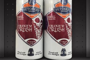 Petosky Brewing Cranium Crush: Raspberry Waffle Cone Cream Ale
