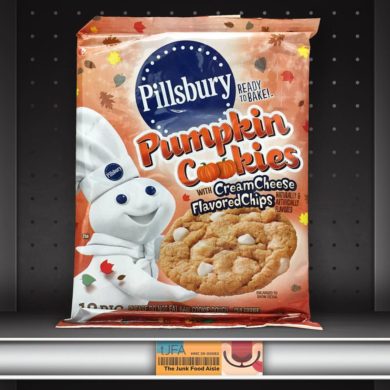 Pillsbury Pumpkin Cookies with Cream Cheese Flavored Chips