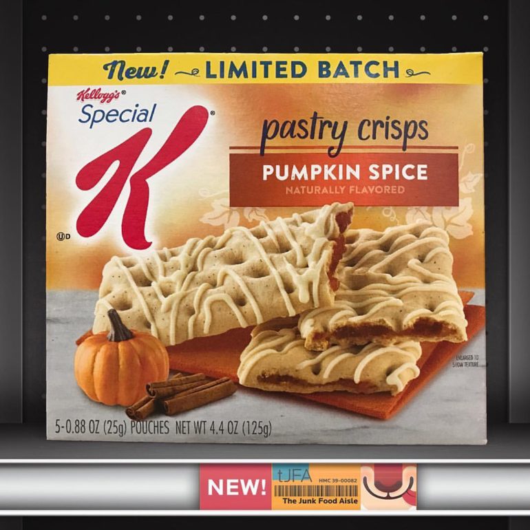 Special K Pumpkin Spice Pastry Crisps