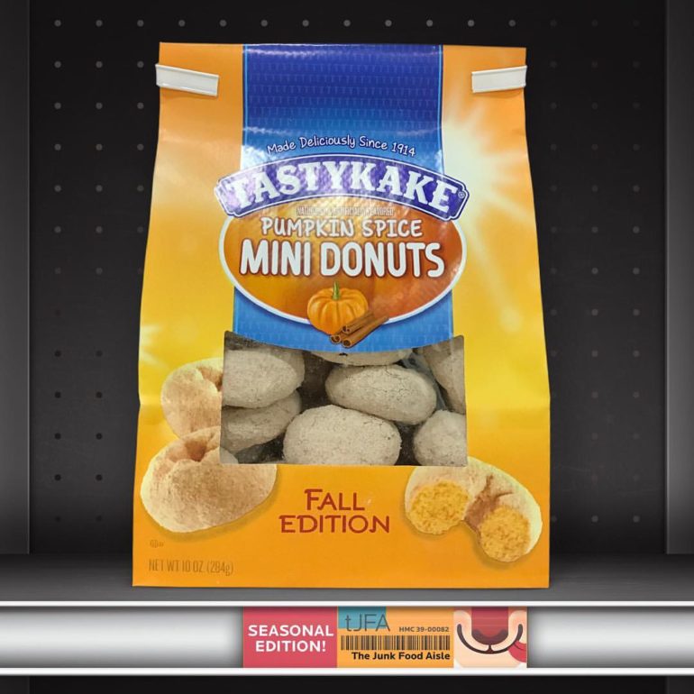 Tastykake Pumpkin Spice Mini Donuts