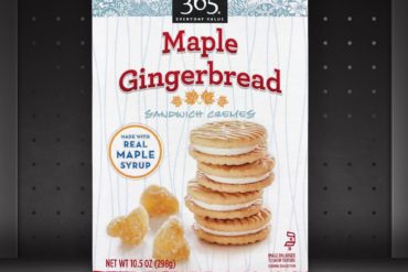365 Maple Gingerbread Sandwich Cookies