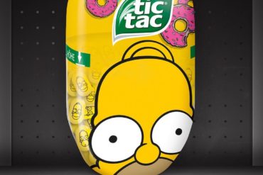 Donut Flavor Simpsons Tic Tacs