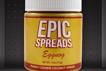 Epic Spreads Eggnog Peanut Cashew Coconut Spread