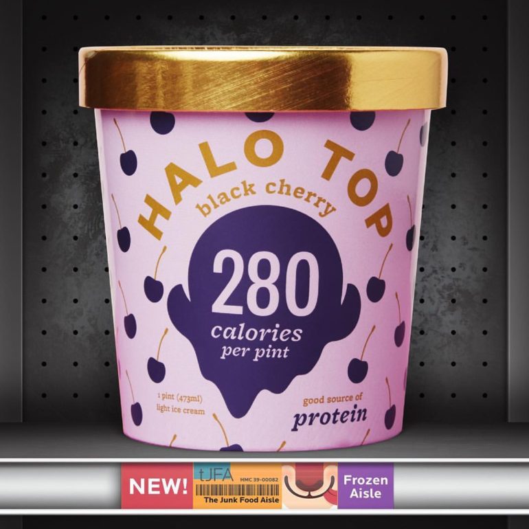 Halo Top Black Cherry Ice Cream